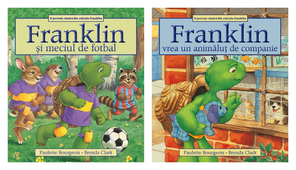 Franklin si meciul de fotbal + Franklin vrea un animăluț de companie