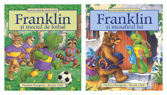Franklin si meciul de fotbal + Franklin și musafirul lui