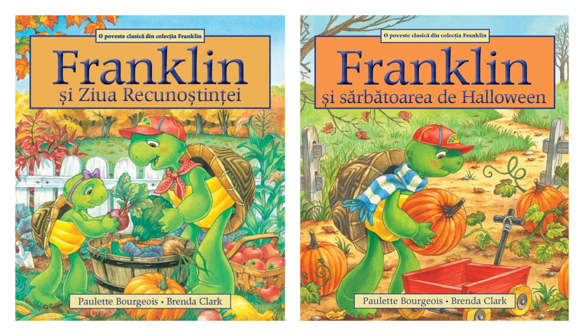 Franklin si Ziua Recunostintei + Franklin si sarbatoarea de Halloween