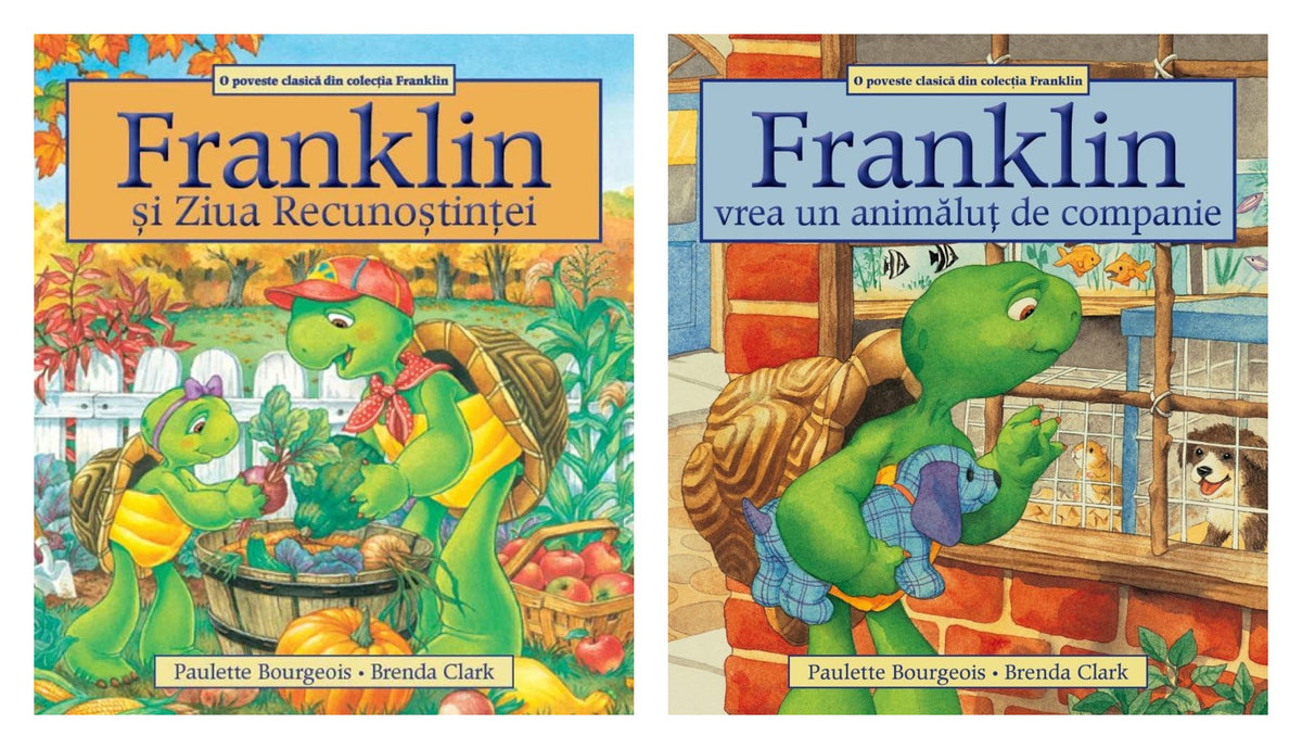 Franklin si Ziua Recunostintei + Franklin vrea un animăluț de companie