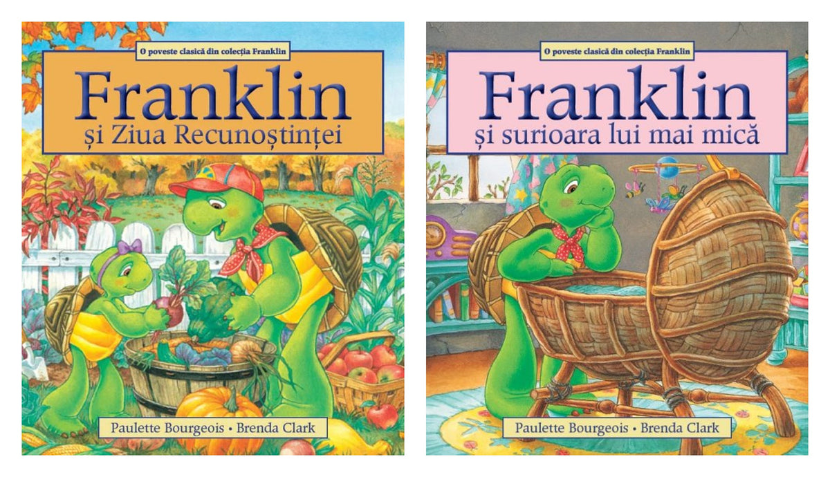 Franklin si Ziua Recunostintei + Franklin și surioara lui mai mică
