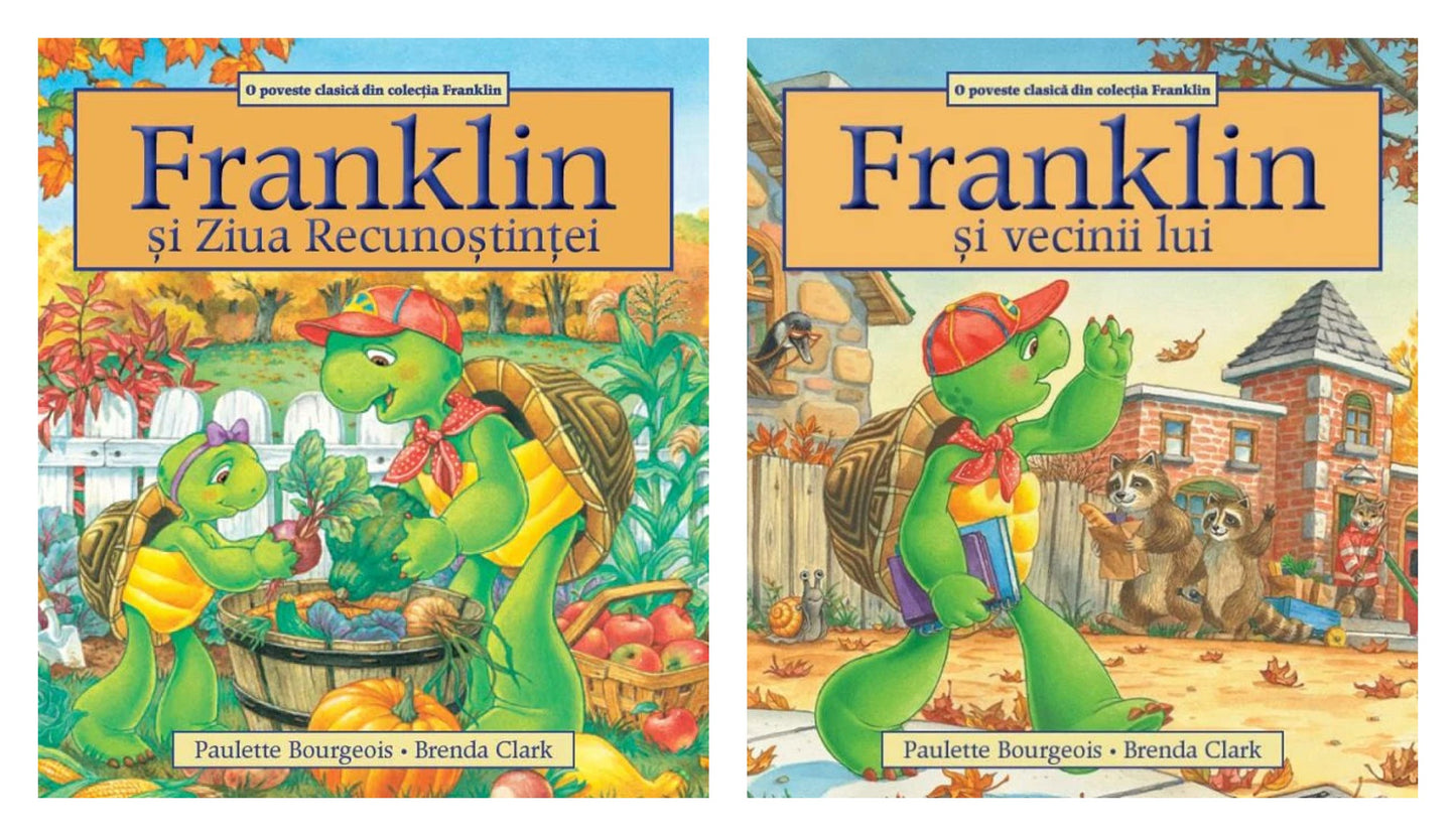 Franklin si Ziua Recunostintei + Franklin și vecinii lui