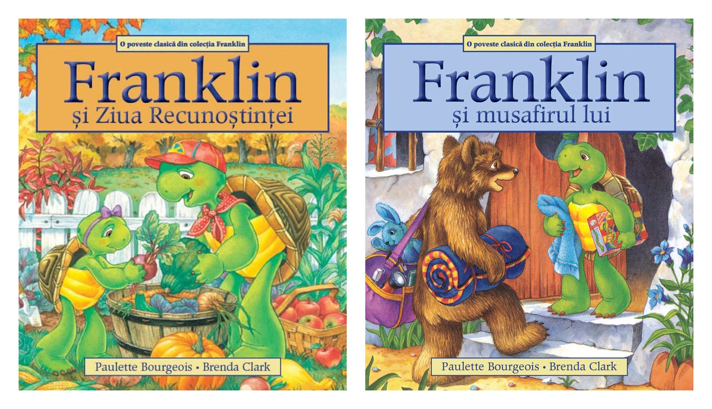 Franklin si Ziua Recunostintei + Franklin și musafirul lui