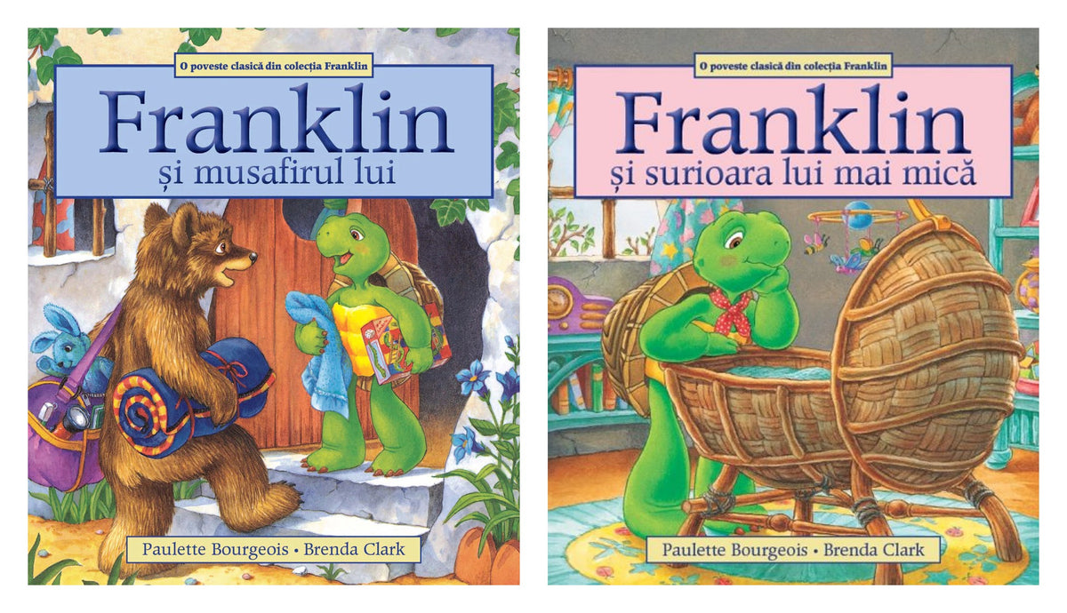 Franklin și musafirul lui + Franklin și surioara lui mai mică