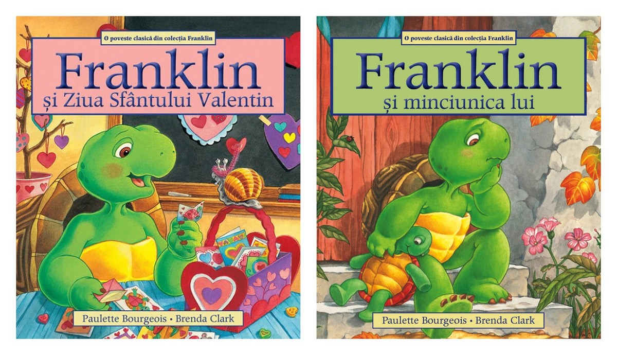 Pachet: Franklin și Ziua Sfântului Valentin + Franklin si minciunica lui