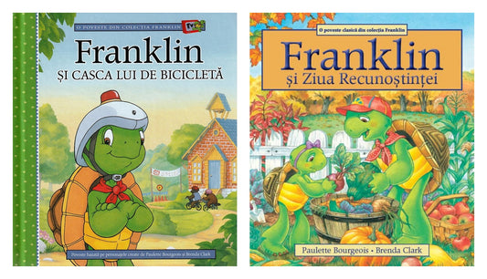 Franklin si casca lui de bicicleta + Franklin si Ziua Recunostintei