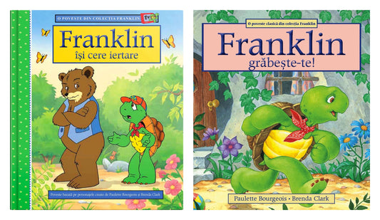 Franklin își cere iertare + Franklin, grabeste-te! - Paulette Bourgeois, Brenda Clark