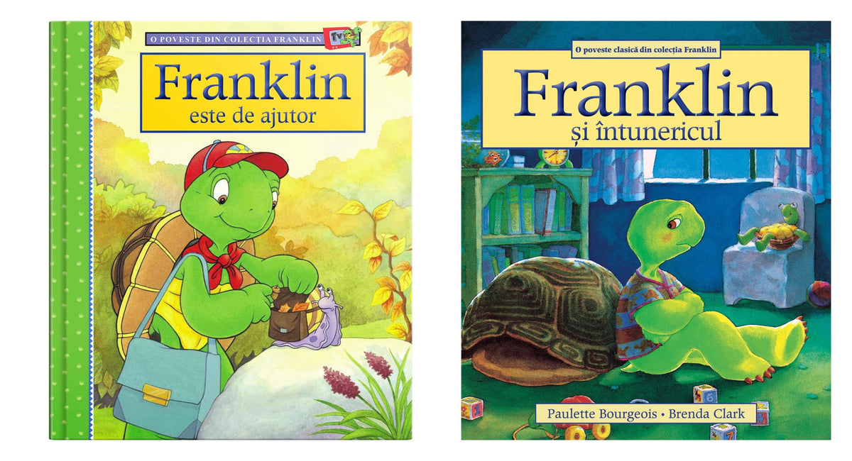 Pachet: Franklin este de ajutor + Franklin si intunericul