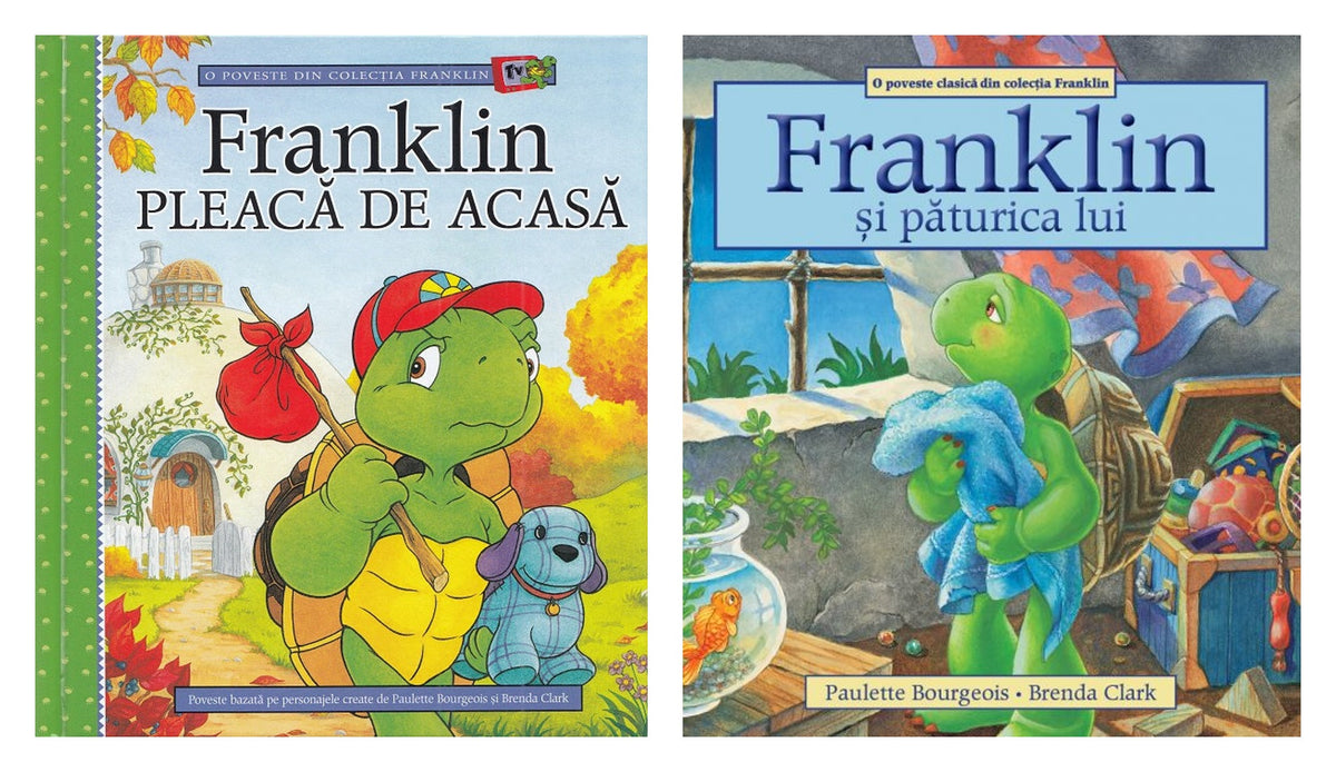 Franklin pleaca de acasa + Franklin și păturica lui