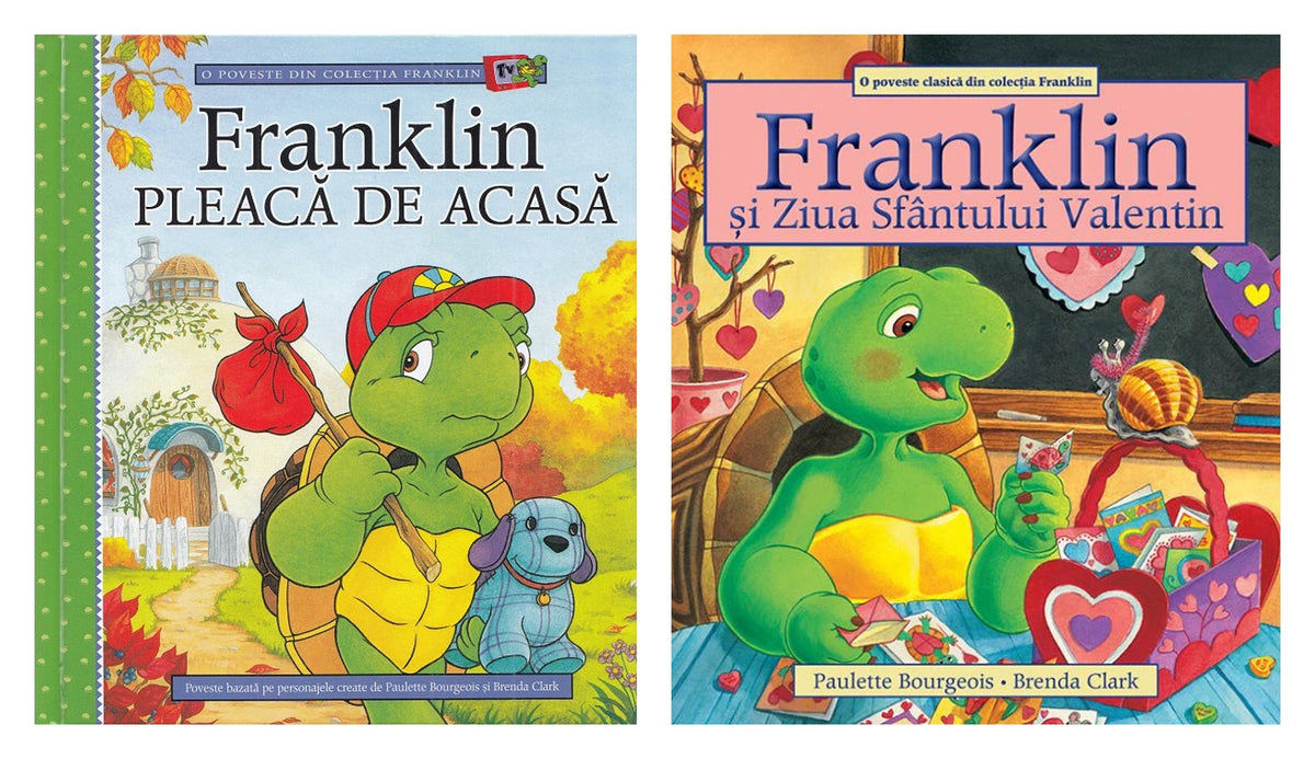 Franklin pleaca de acasa + Franklin și Ziua Sfântului Valentin