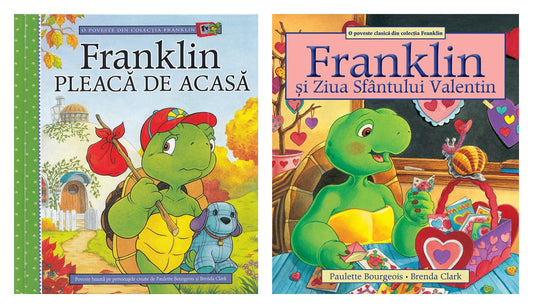 Franklin pleaca de acasa + Franklin și Ziua Sfântului Valentin