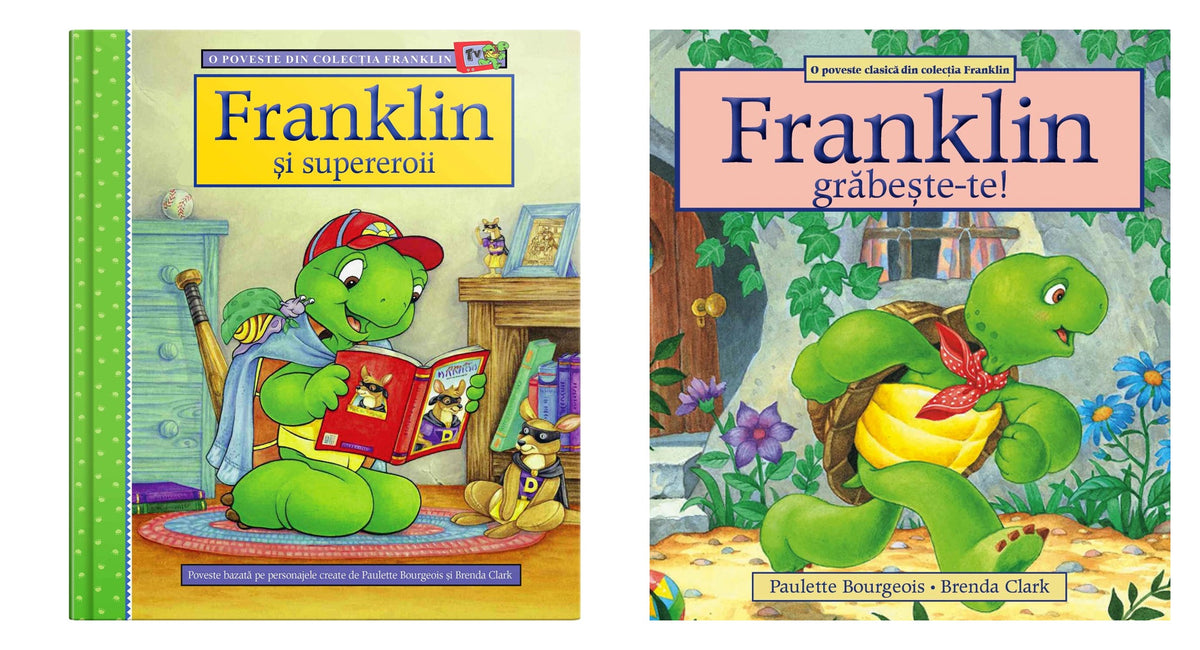 Franklin și supereroii + Franklin, grabeste-te! - Paulette Bourgeois, Brenda Clark