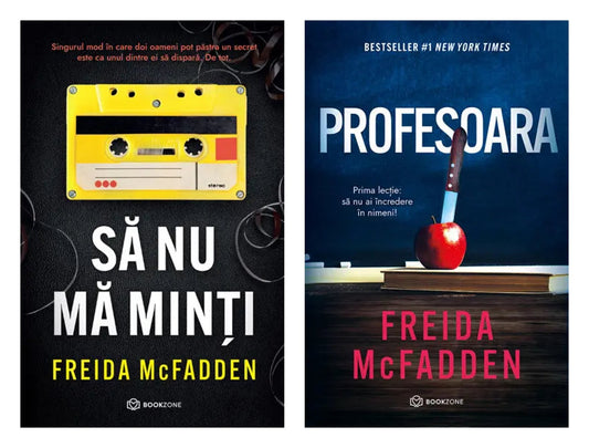 Sa nu ma minti - Freida McFadden + Profesoara de Freida McFadden