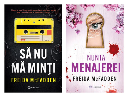 Sa nu ma minti - Freida McFadden + Nunta menajerei - Freida McFadden