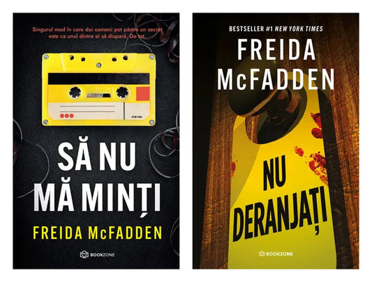 Sa nu ma minti - Freida McFadden + Nu deranjati - Freida McFadden