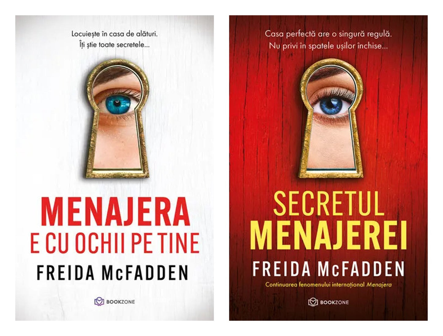 Menajera e cu ochii pe tine - Freida McFadden + Secretul menajerei - Freida McFadden