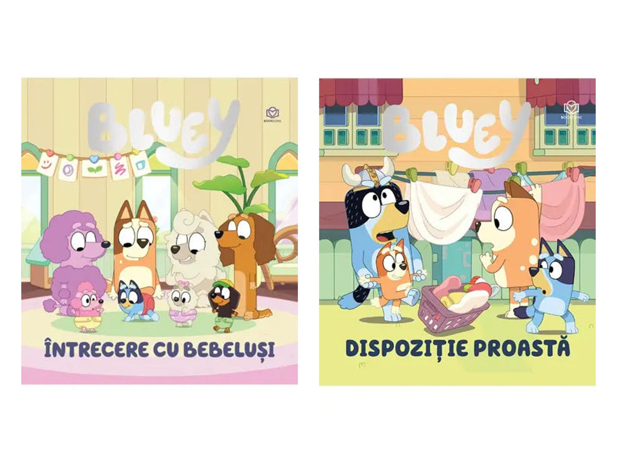 Pachet: Bluey - Intrecere cu bebelusi + Bluey - Dispozitie proasta