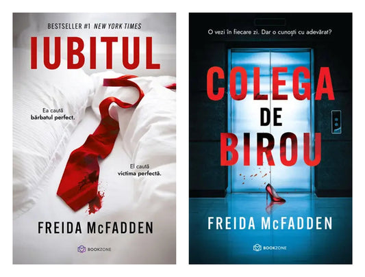 Iubitul de Freida McFadden + Colega de birou - Freida McFadden