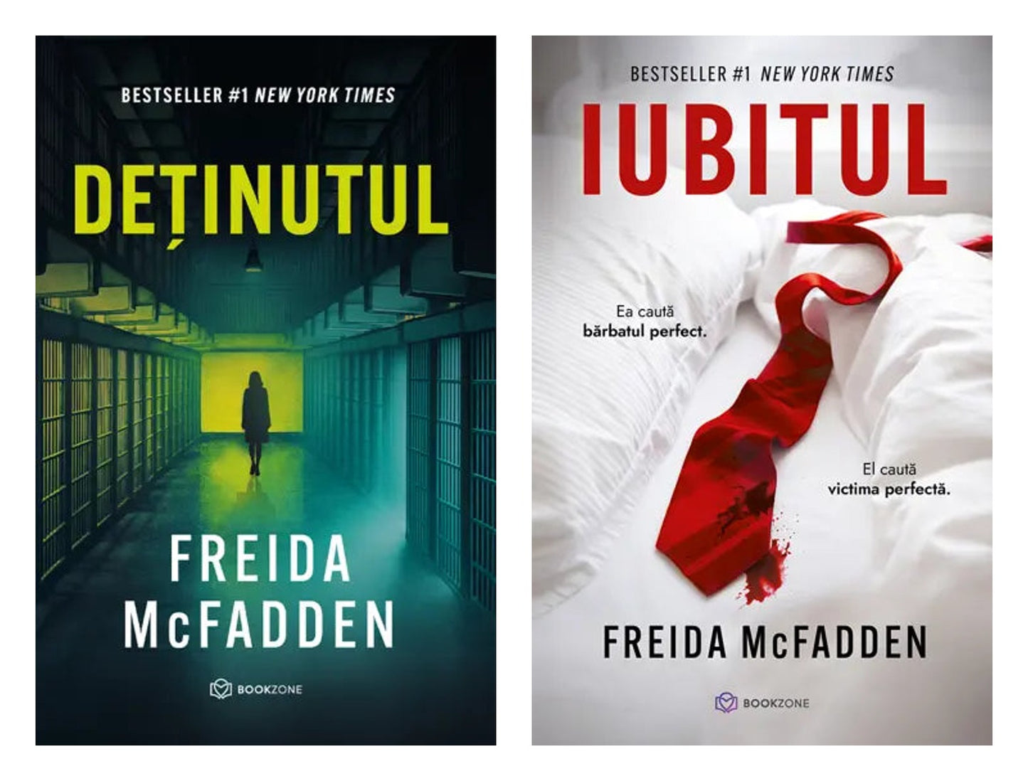 Detinutul - Freida McFadden + Iubitul de Freida McFadden