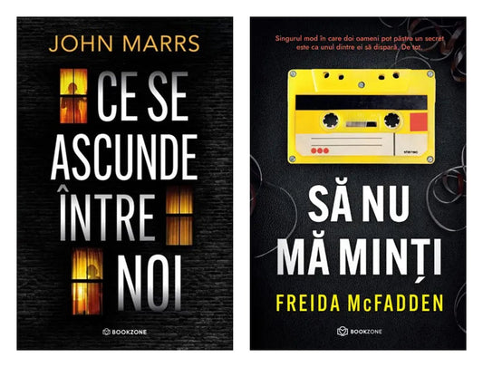 Ce se ascunde intre noi + Sa nu ma minti - Freida McFadden