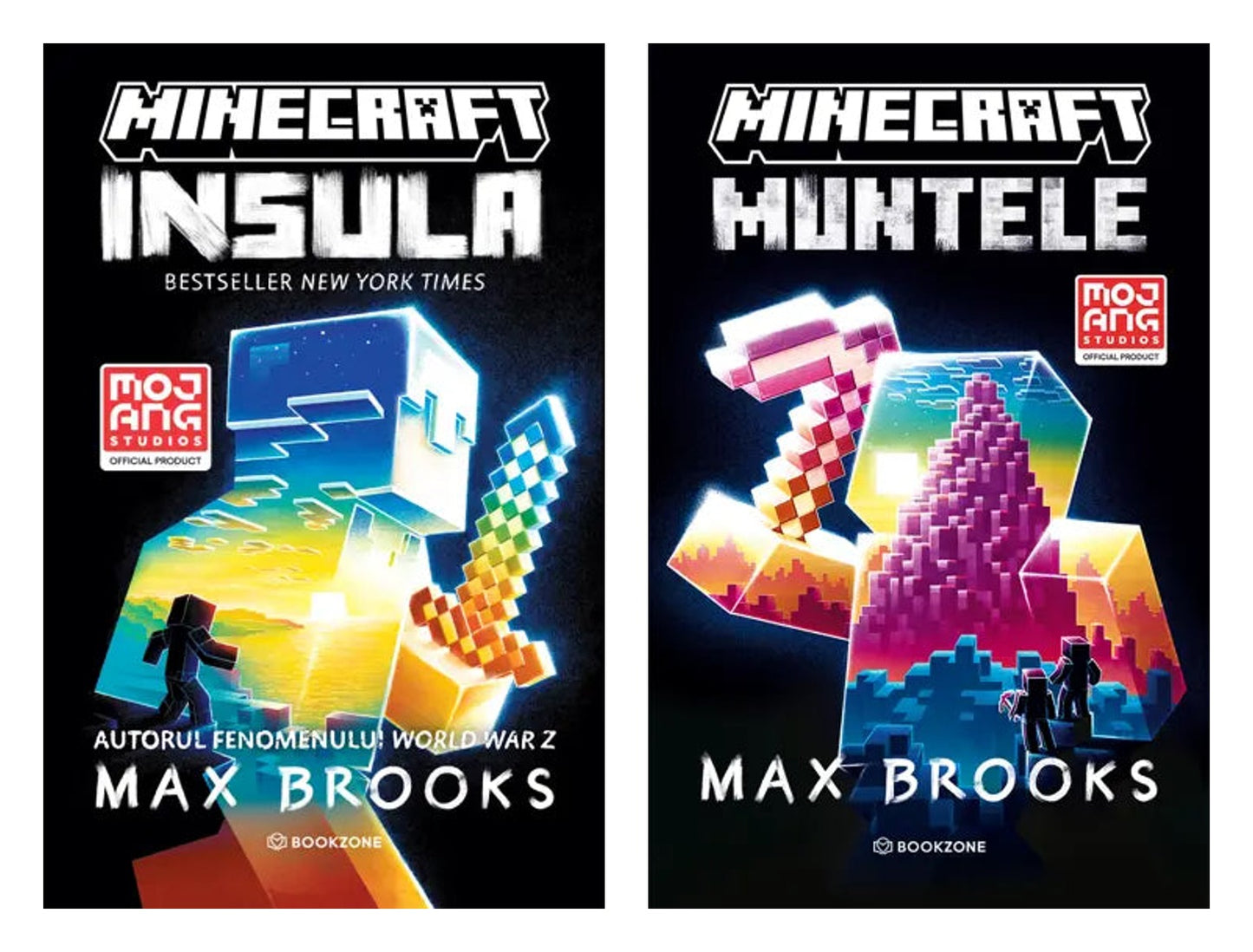 Minecraft insula + Minecraft: Muntele
