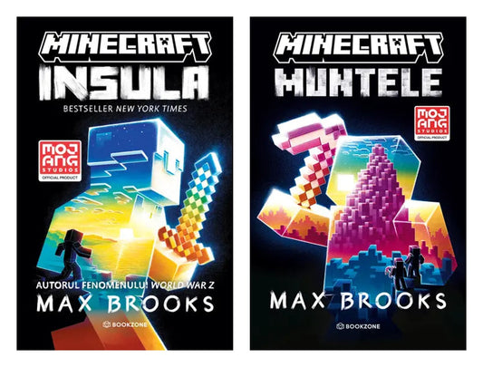 Minecraft insula + Minecraft: Muntele