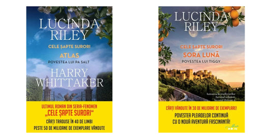 Cele sapte surori. Atlas. Povestea lui Pa Salt, Lucinda Riley + Cele șapte surori: Sora Luna - Povestea lui Tiggy de Lucinda Riley