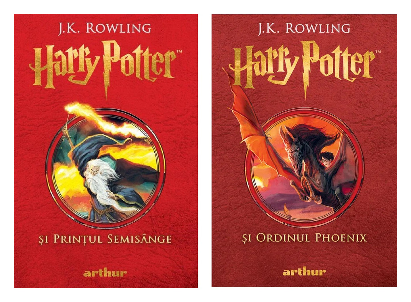 Harry potter si printul semisange + Harry Potter și Ordinul Phoenix (#5)
