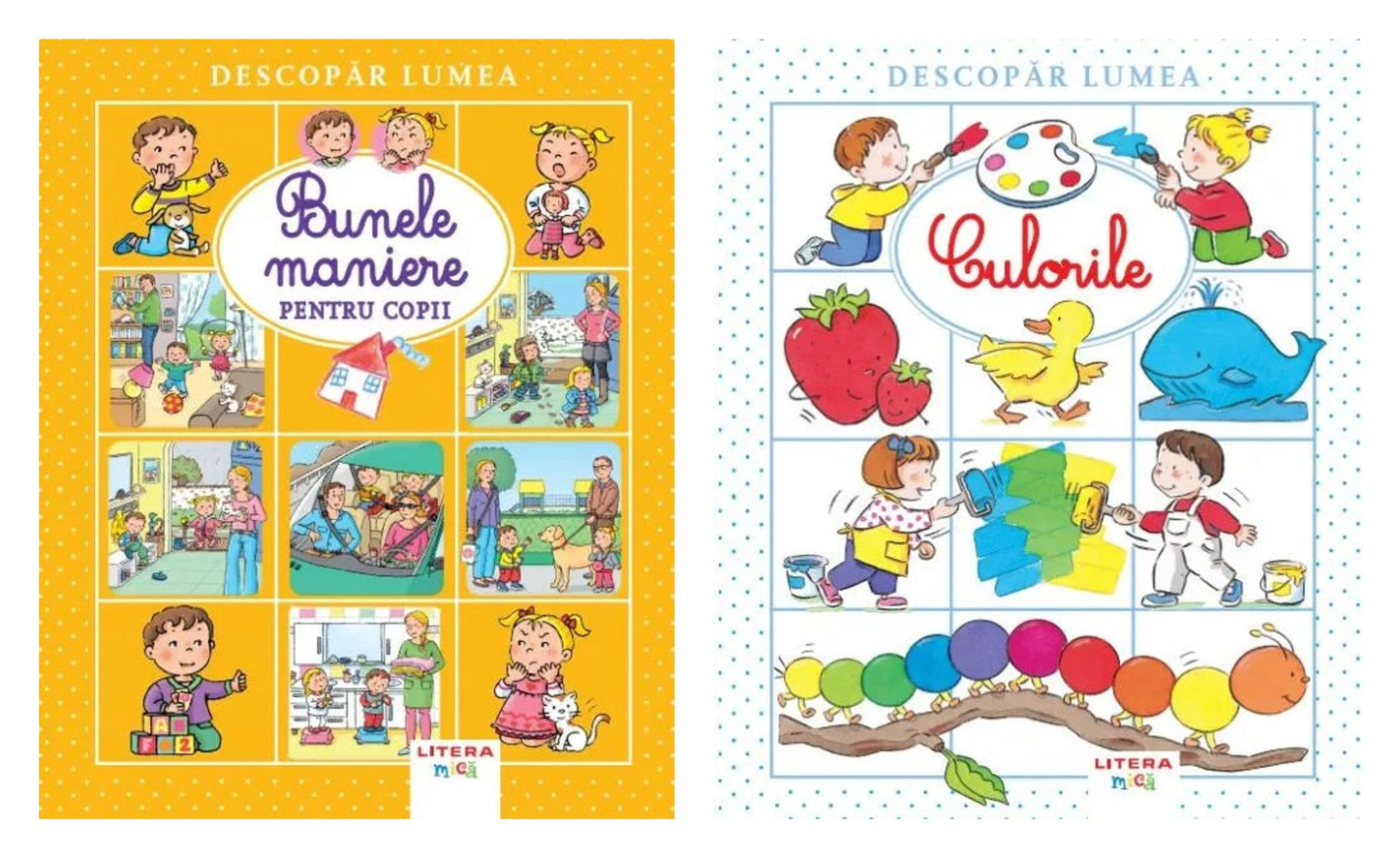 Descopar lumea. Bunele maniere pentru copii + Descopar lumea. Culorile