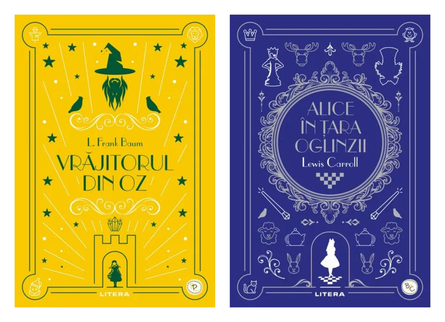 Vrajitorul din Oz + Alice in Tara Oglinzii