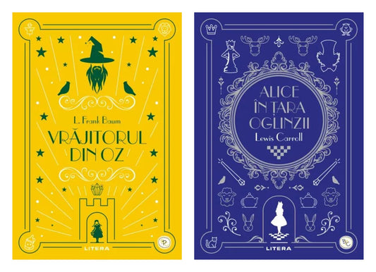 Vrajitorul din Oz + Alice in Tara Oglinzii
