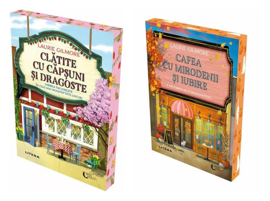 Clatite cu capsuni si dragoste + CAFEA CU MIRODENII SI IUBIRE. Laurie Gilmore