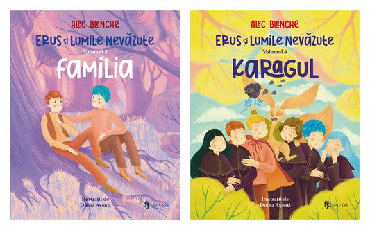 Erus si Lumile Nevazute - vol. 3 - Familia + Erus si Lumile Nevazute - vol. 4 - Karagul