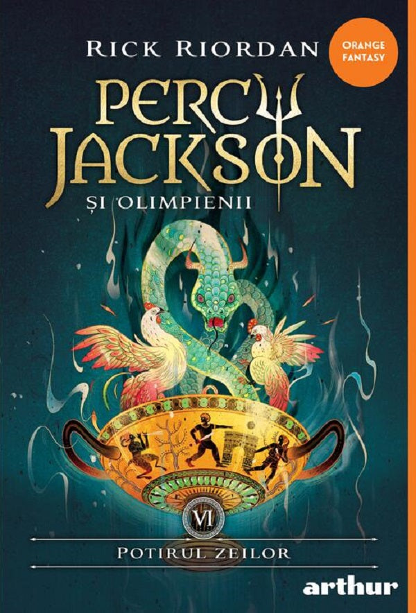 PERCY JACKSON 6: Potirul zeilor (Rick Riordan)
