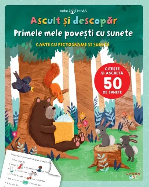 Ascult si descopar primele mele povesti cu sunete - Bebe invata