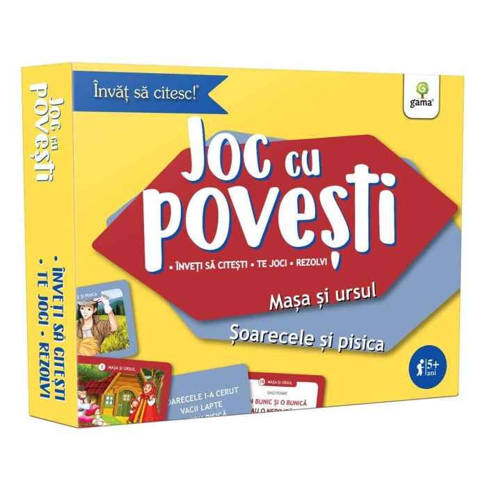 Masa si ursul - Soarecele si pisica - Carduri pt. inv. Citirii