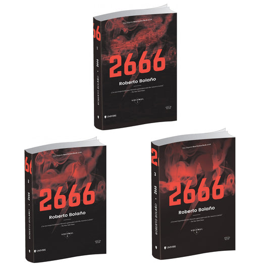 2666 - Roberto Bolono (3 volume)