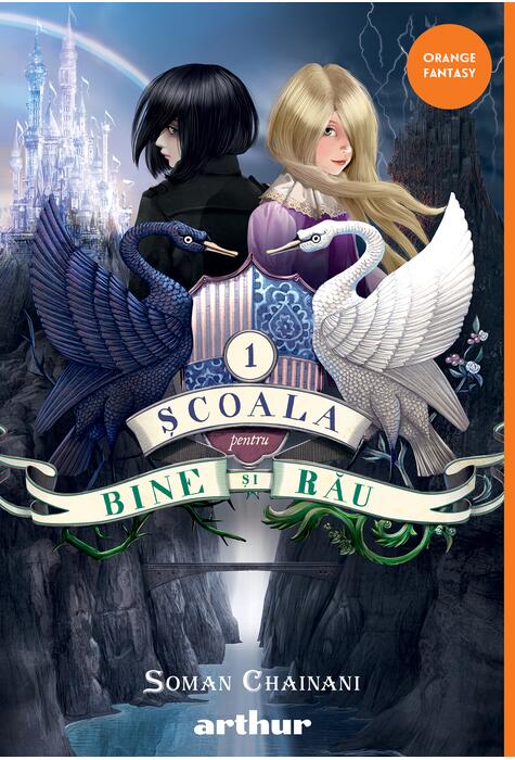 SCOALA PENTRU BINE SI RAU #1 (Soman Chainani) [orange FANTASY]