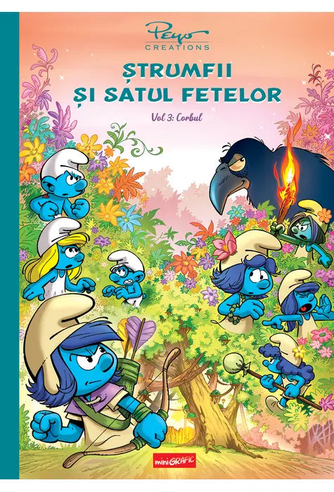 Strumfii si satul fetelor 3. Corbul, Pierre Culliford Peyo
