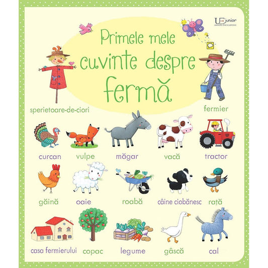 Primele Mele Cuvinte Despre Ferma. Usborne
